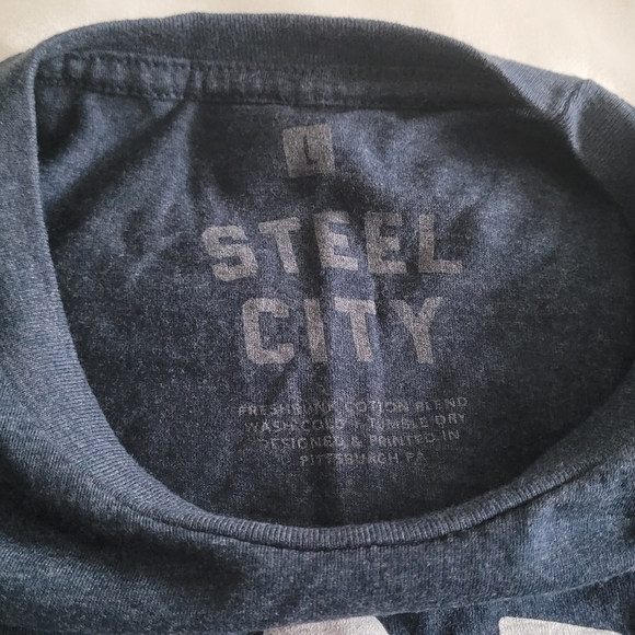 Steel City Brand Yinz Tee, Size L - Picture 2 of 3